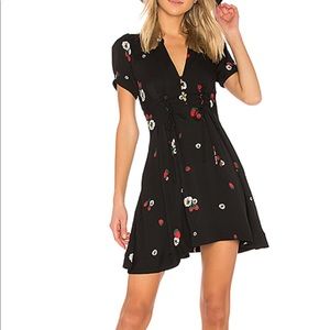 FREE PEOPLE- dream girl mini dress